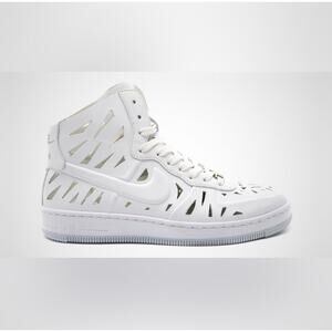 Nike Air Force 1 Ultra Force Mid Joli White Sneakers Size W 8